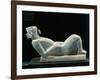 Mayan Statue of Chac Mool, from Chichen Itza, 11th Century-null-Framed Giclee Print