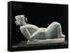 Mayan Statue of Chac Mool, from Chichen Itza, 11th Century-null-Framed Stretched Canvas