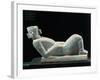 Mayan Statue of Chac Mool, from Chichen Itza, 11th Century-null-Framed Giclee Print