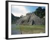 Mayan Temple in Palenque, Mexico-Michael Brown-Framed Photographic Print