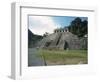 Mayan Temple in Palenque, Mexico-Michael Brown-Framed Photographic Print