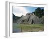 Mayan Temple in Palenque, Mexico-Michael Brown-Framed Photographic Print