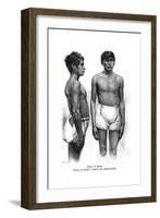 Mayan Types, Yucatán, Mexico, 19th Century-E Ronjat-Framed Giclee Print