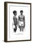 Mayan Types, Yucatán, Mexico, 19th Century-E Ronjat-Framed Giclee Print