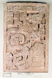 Standing Royal Figure-Mayan-Giclee Print