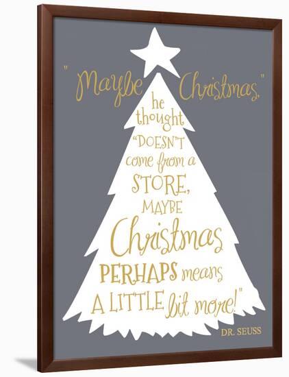 Maybe Christmas-Erin Clark-Framed Giclee Print