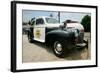 Mayberry Sheriff's Department Police Car in Mount Airy, North Carolina, the town featured in "Ma...-null-Framed Photographic Print
