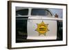 Mayberry Sheriff's Department Police Car in Mount Airy, North Carolina, the town featured in "Ma...-null-Framed Photographic Print