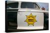 Mayberry Sheriff's Department Police Car in Mount Airy, North Carolina, the town featured in "Ma...-null-Stretched Canvas