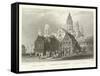 Mayence Cathedral-William Tombleson-Framed Stretched Canvas