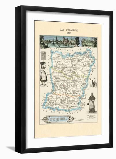 Mayenne-Alexandre Vuillemin-Framed Art Print