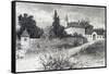 Mayerling Hunting Lodge-null-Framed Stretched Canvas