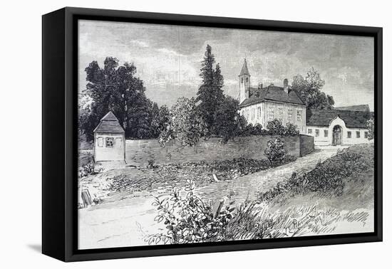 Mayerling Hunting Lodge-null-Framed Stretched Canvas