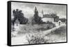 Mayerling Hunting Lodge-null-Framed Stretched Canvas