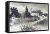 Mayerling Hunting Lodge-null-Framed Stretched Canvas
