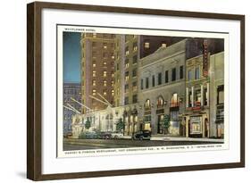 Mayflower Hotel, Connecticut Avenue-null-Framed Art Print