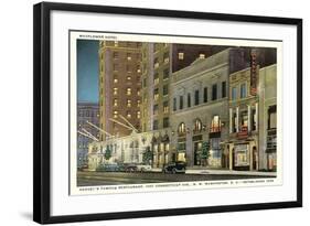 Mayflower Hotel, Connecticut Avenue-null-Framed Art Print