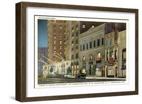 Mayflower Hotel, Connecticut Avenue-null-Framed Art Print