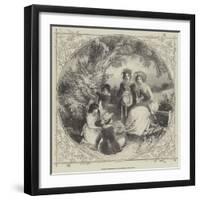 Maying-Myles Birket Foster-Framed Giclee Print