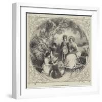 Maying-Myles Birket Foster-Framed Giclee Print