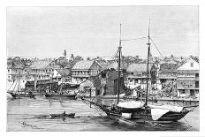 Belize, View Taken from the Harbour, C1890-Maynard-Mounted Giclee Print