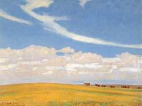 Overland, July-Maynard Dixon-Stretched Canvas