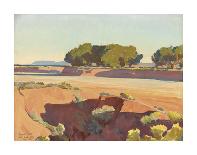 Overland, July-Maynard Dixon-Mounted Art Print