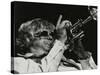 Maynard Ferguson Playing the Trumpet-Denis Williams-Stretched Canvas