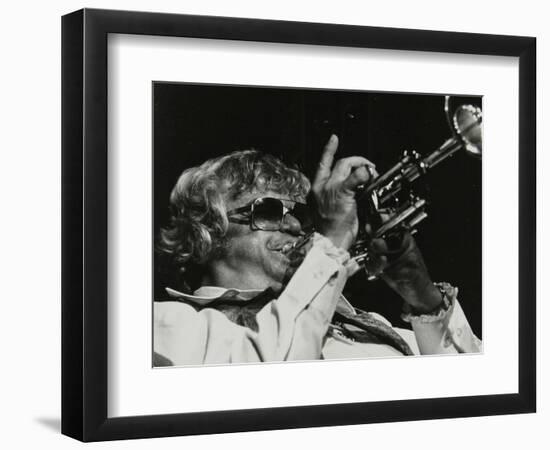 Maynard Ferguson Playing the Trumpet-Denis Williams-Framed Photographic Print