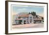 Maynes Picture Shop, Mammoth, Yellowstone-null-Framed Art Print