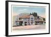 Maynes Picture Shop, Mammoth, Yellowstone-null-Framed Art Print