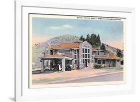 Maynes Picture Shop, Mammoth, Yellowstone-null-Framed Art Print