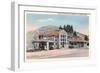 Maynes Picture Shop, Mammoth, Yellowstone-null-Framed Art Print