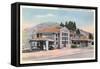 Maynes Picture Shop, Mammoth, Yellowstone-null-Framed Stretched Canvas