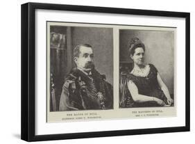 Mayor and Mayoress of Hull-null-Framed Giclee Print