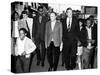 Mayor John Lindsay and Actor Marlon Brando Take a Goodwill Stroll Through Harlem, May 2, 1968-null-Stretched Canvas