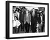 Mayor John Lindsay and Actor Marlon Brando Take a Goodwill Stroll Through Harlem, May 2, 1968-null-Framed Photo