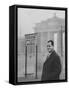 Mayor of West Berlin Willy Brandt-null-Framed Stretched Canvas