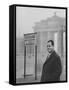 Mayor of West Berlin Willy Brandt-null-Framed Stretched Canvas