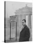 Mayor of West Berlin Willy Brandt-null-Stretched Canvas