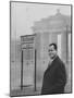 Mayor of West Berlin Willy Brandt-null-Mounted Photographic Print