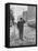 Mayor Richard J. Daley Walking Through the City-Francis Miller-Framed Stretched Canvas