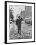 Mayor Richard J. Daley Walking Through the City-Francis Miller-Framed Photographic Print