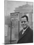 Mayor Willy Brandt of West Berlin-Robert Lackenbach-Mounted Premium Photographic Print