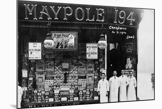 Maypole Dairy, Greenwich-null-Mounted Photographic Print