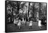 Maypole Dance, 1924-Science Source-Framed Stretched Canvas