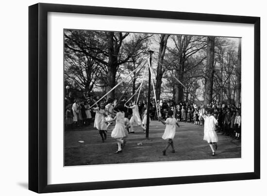 Maypole Dance, 1924-Science Source-Framed Giclee Print