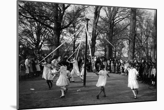 Maypole Dance, 1924-Science Source-Mounted Giclee Print