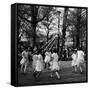 Maypole Dance, 1924-Science Source-Framed Stretched Canvas