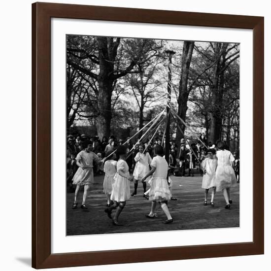 Maypole Dance, 1924-Science Source-Framed Giclee Print